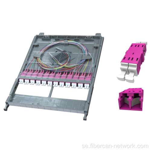 24 Fiber Splice Fiber Optic Cassette